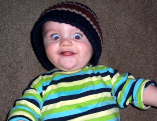 Funny Baby Pictures: Boy Gets