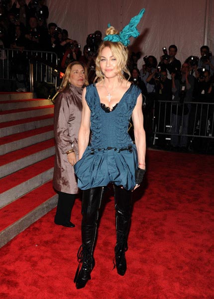 Madonna attends "The Model as Muse: Embodying Fashion" Costume Institute Gala at The Metropolitan Museum of Art 