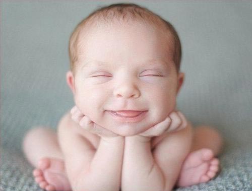 Funny Baby Smiling