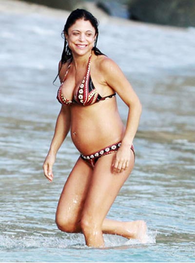 bethenny frankel pregnant pictures. Seven-Months-Pregnant Bethenny